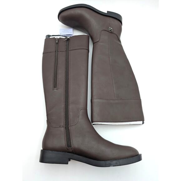 Aerosoles Taba Knee High Boots Side Zip Women's Dark Brown Size US5M EU36 - Picture 7 of 13